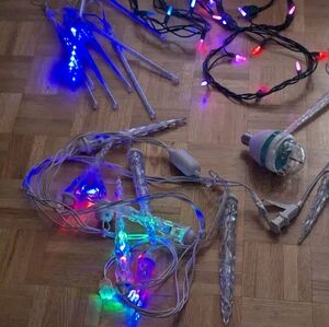 Christmas outdoor lights in all 6 sets